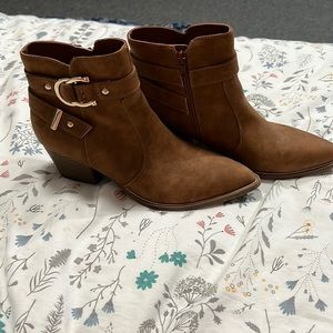 Guess low cut booties.